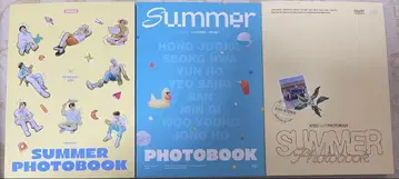 ATEEZ SUMMER PHOTOBOOK 3권 세트 미사용 새상품 즉시 구매 가능