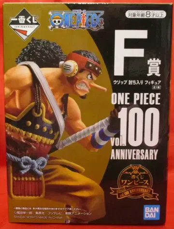 BANDAI SPIRITS 제일복권 원피스 vol.100 Anniversary F상 우솝 참전 피규어