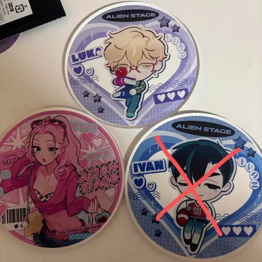 에이스테 하이틴 팝업 코스터 판매 미지 루카