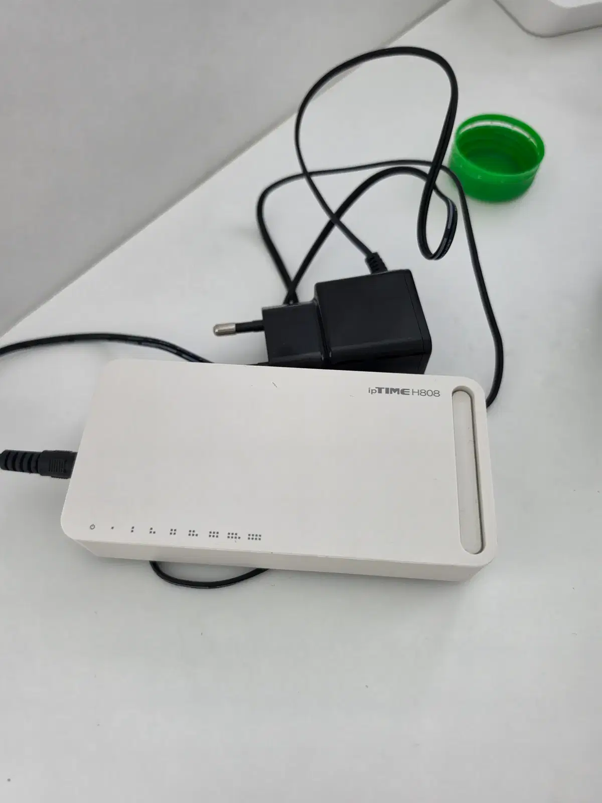 ipTIME H808 허브 사용품 어댑터 포함