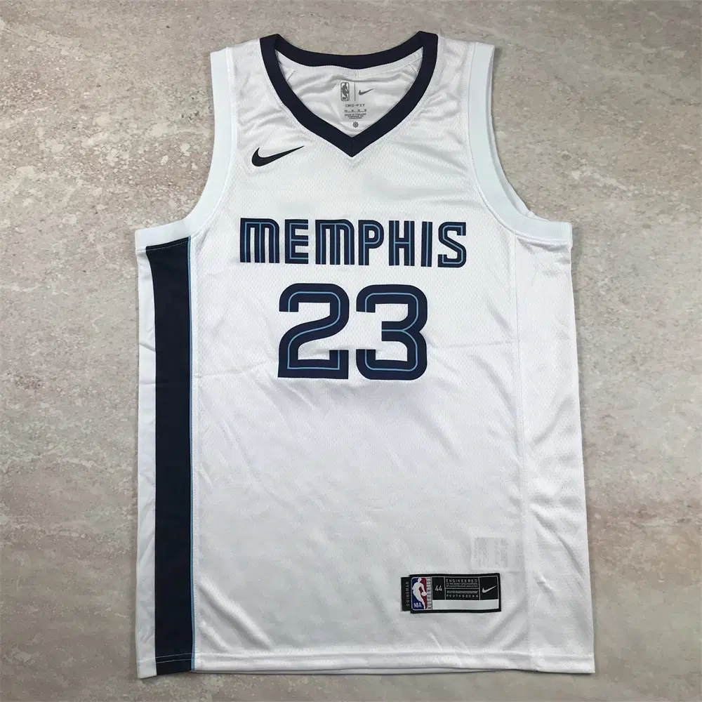 데릭 로즈 농구복 NBA 그리즐리스 23호 뉴화이트 핫프레스S-XXL