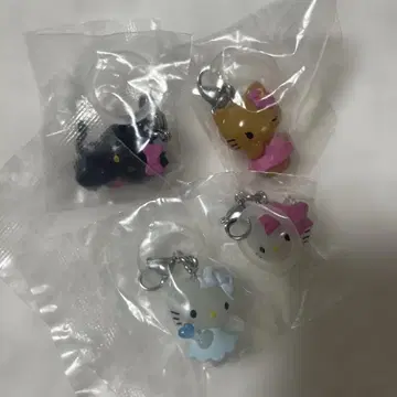 헬로키티 메지루시 액세서리 4개 세트