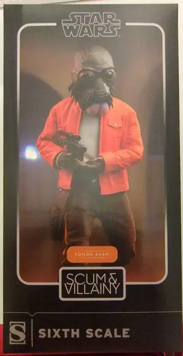SIDESHOW SIXTH SCALE FIGURE Ponda Baba 12인치 STAR WARS / SCUM & VILLAINY