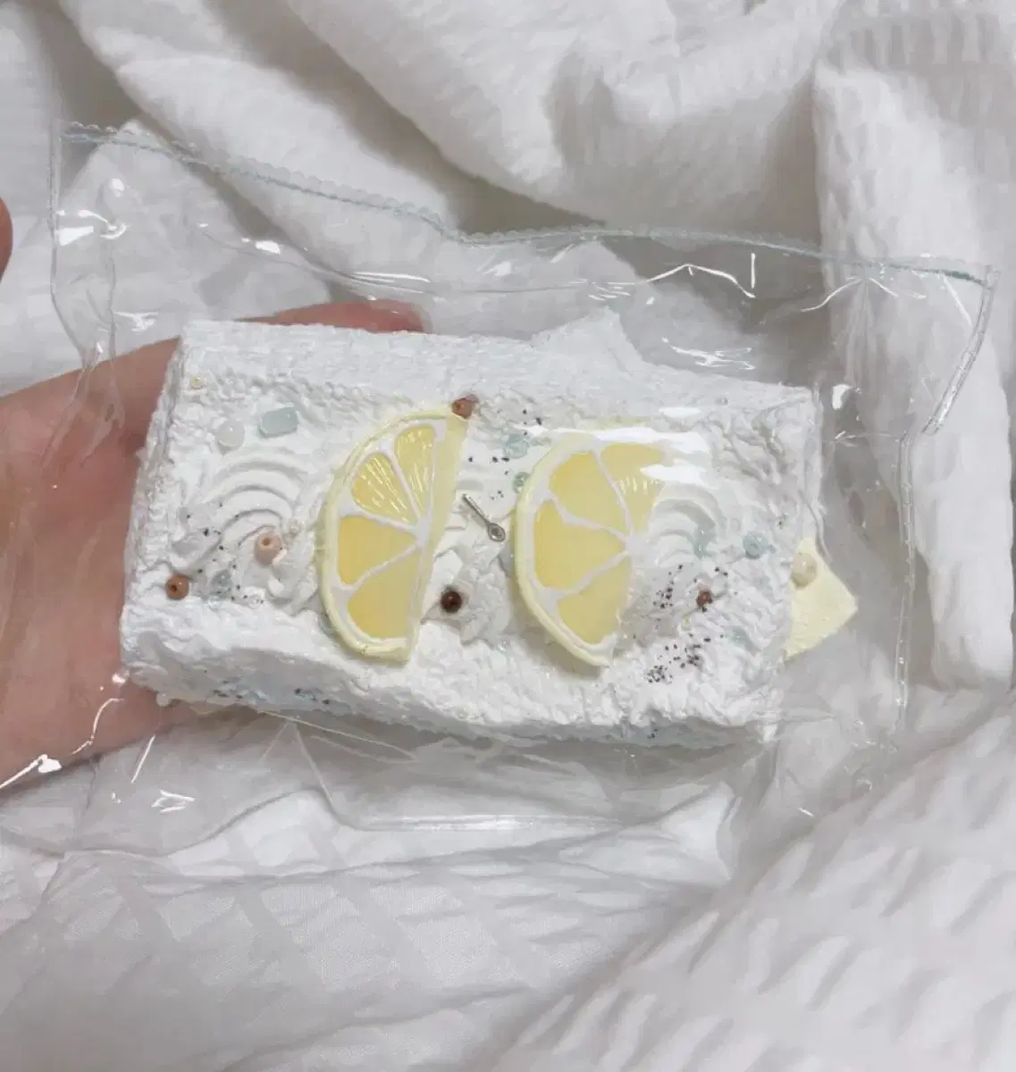 Mokk 모크크 목 말랑이 해외샵 스퀴시 레몬 케이크
