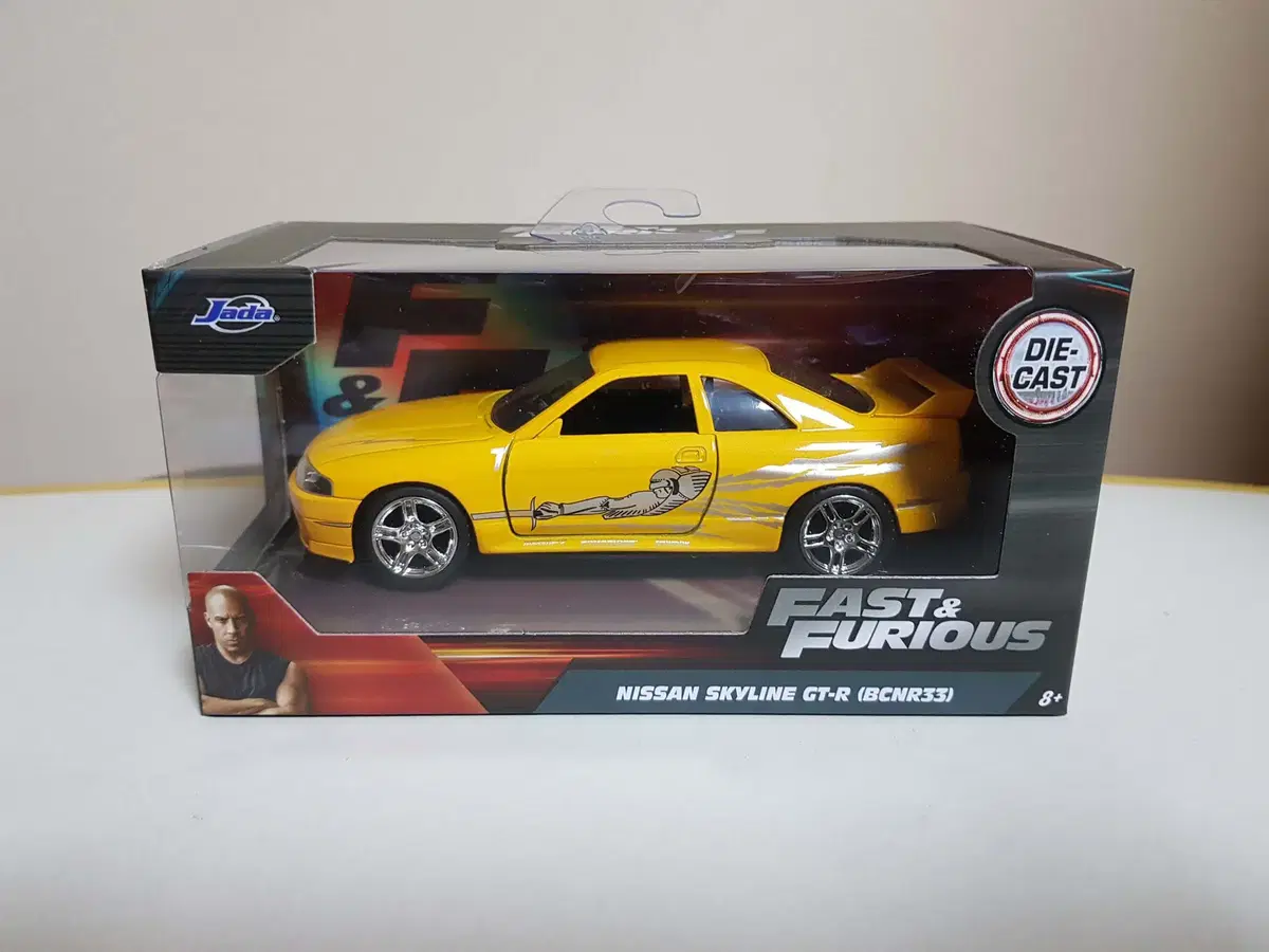 1/32 자다 분노의 질주 닛산 스카이라인 GT-R (BCNR33)