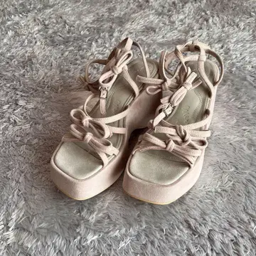 merry jenny 리본 리본 샌들 23.5