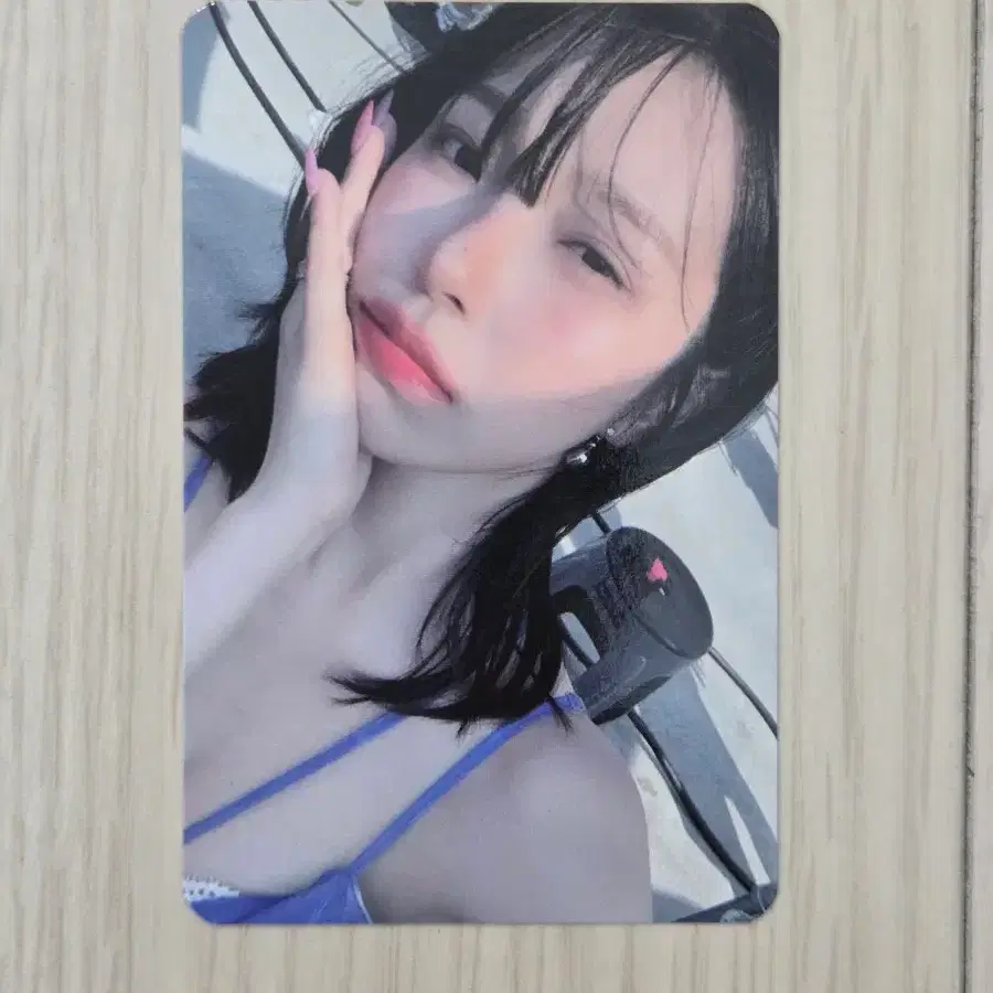 프로미스나인 fromis_9 지헌 공방 포카 비타민 백지헌