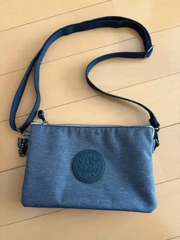 KIPLING 키플링 숄더백 데님풍 그레이