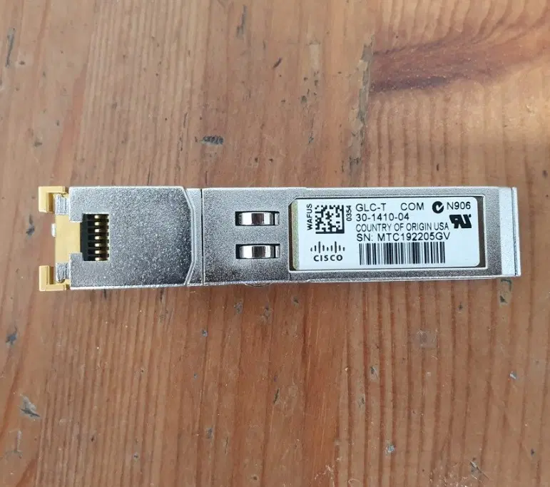 CISCO GLC-T / SFP to RJ45 1G 변환 모듈 / 시스코 정품