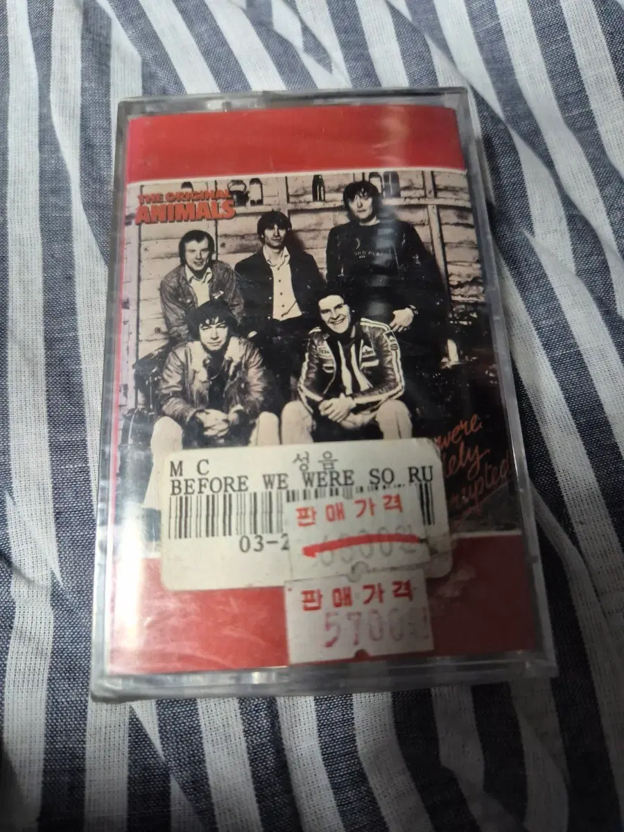 더 오리지널 애니멀스 카세트 테이프 BEFORE WE WERE ~카세트테이프