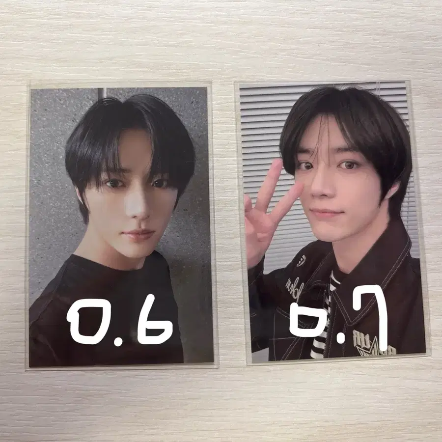 뿔바투 범규 특전포카 판매