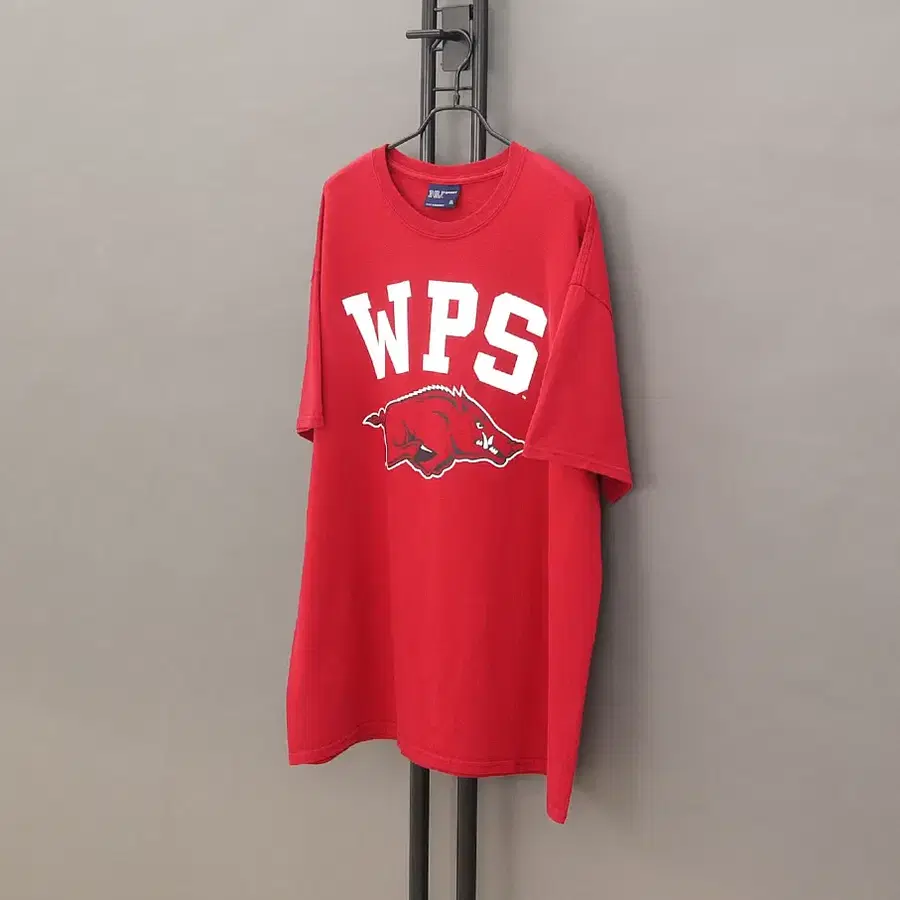 MV Sports USA 00's 미국 아칸소 대학교 코튼 크루넥 반팔티XL 105