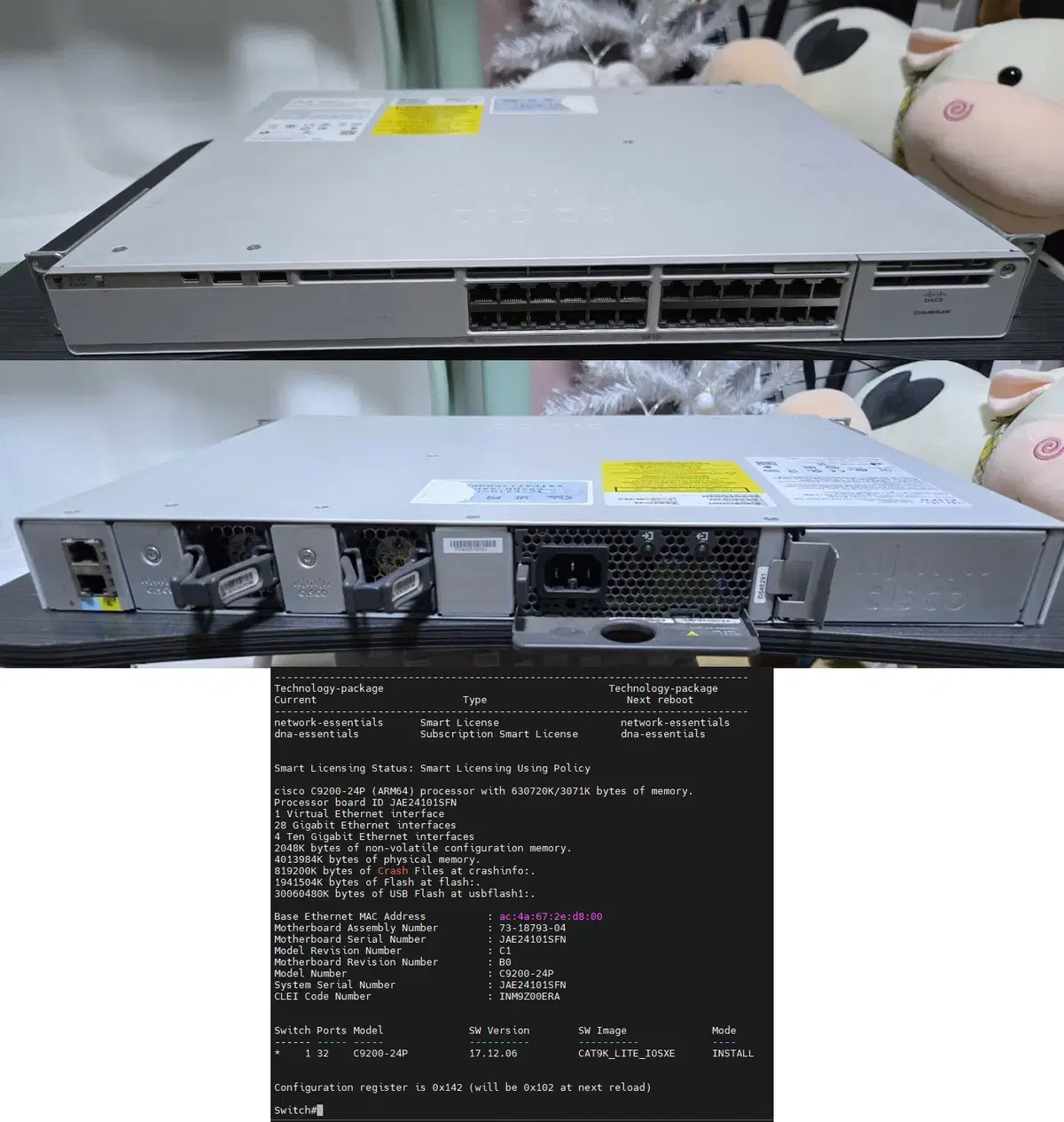 CISCO C9200-24P-E