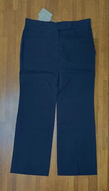 새상품 미사용 BRUNELLO CUCINELLI 팬츠 코튼 린넨 네이비