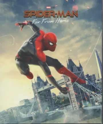 외국 영화 Blu-ray 스파이더맨: 파 프롬 홈 일본 한정판 프리미엄 스틸북 에디션