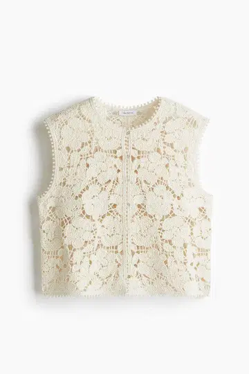 H&M 크로셰 라이크 베스트