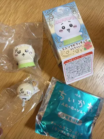 치이카와 (먼작귀) 메지루시 액세서리 인어섬의 비밀 미니 소프트 비닐 피규어 랏코