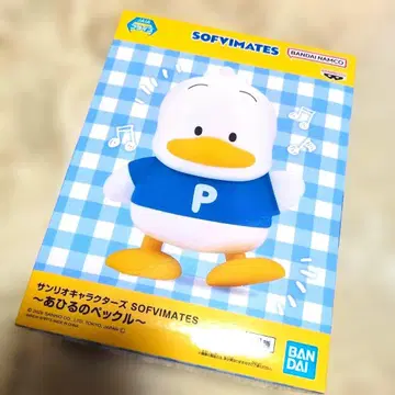 산리오 오리의 페크르 SOFVIMATES 피규어
