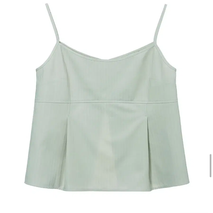 루에브르 탑 뷔스티에 Cotton Stripe Jacquard Sleeveless Top