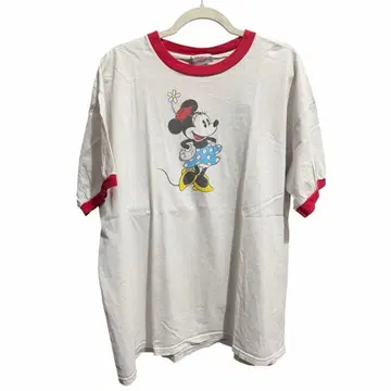 Y2K Disney Store 미니 마우스 링거T XL