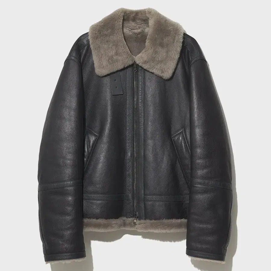 SOLID HOMME mouton jacket