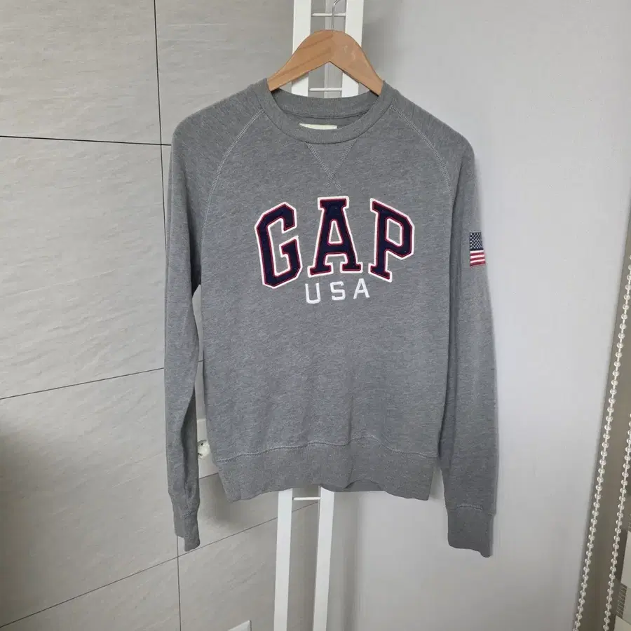 GAP USA 맨투맨 그레이