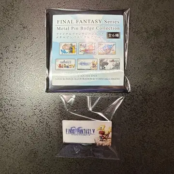 FF5 파이널 판타지 시리즈 메탈 핀 배지 컬렉션