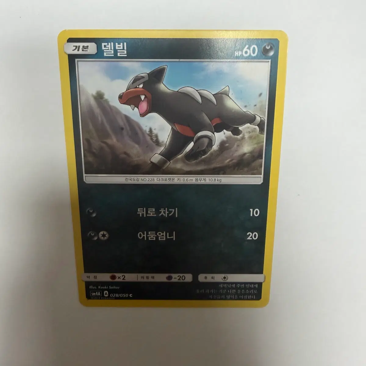 델빌 포켓몬카드