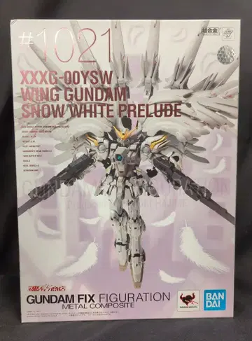 BANDAI SPIRITS 건담 FIX FIGURATION METAL COMPOSITE 윙 건담 스노우 화이트 프렐류드 #1021