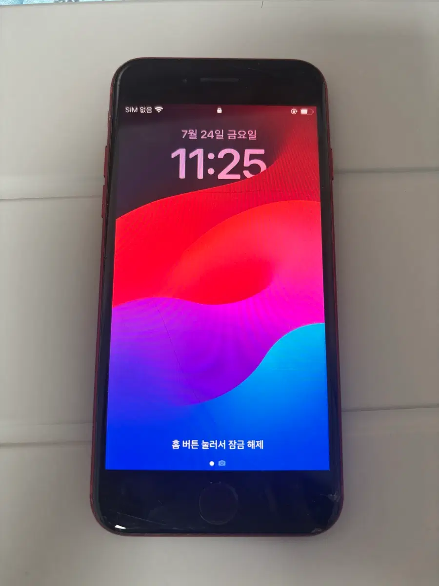아이폰 se3 레드 128gb 86%