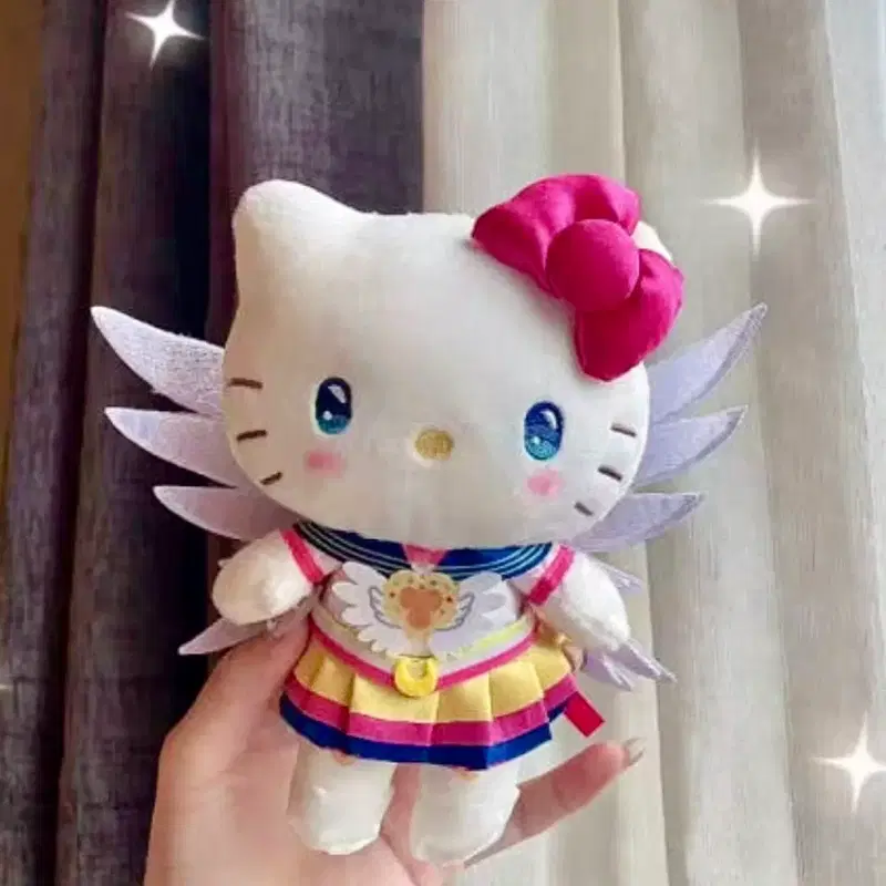 새상품 세일러문 헬로키티 인형 키링