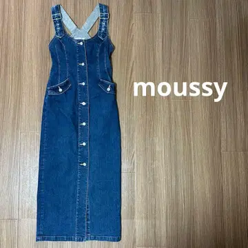 moussy 데님 롱 원피스 사이즈 1