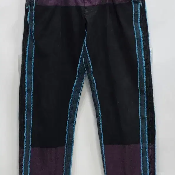 이세이 미야케 2004FW  컬러블록 팬츠