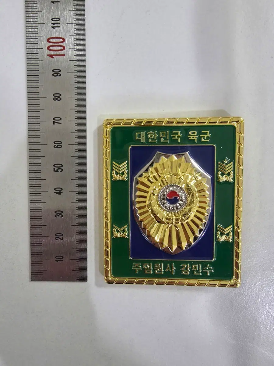 부대코인, 군대코인(육군 주임원사)