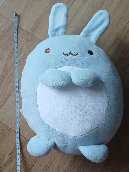 토끼 인형 파스텔 블루
