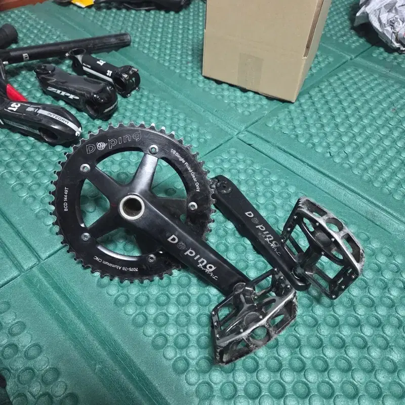 픽시 도핑 외장 크랭크셋 급처!!