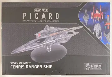 HERO COLLECTOR THE OFFICIAL STARSHIPS COLLECTION SEVEN OF NINES FENRIS RANGER SHIP