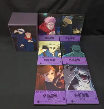 애니메이션 Blu-ray BOX 포함) 주술회전 시부야 사건 전 6권 세트