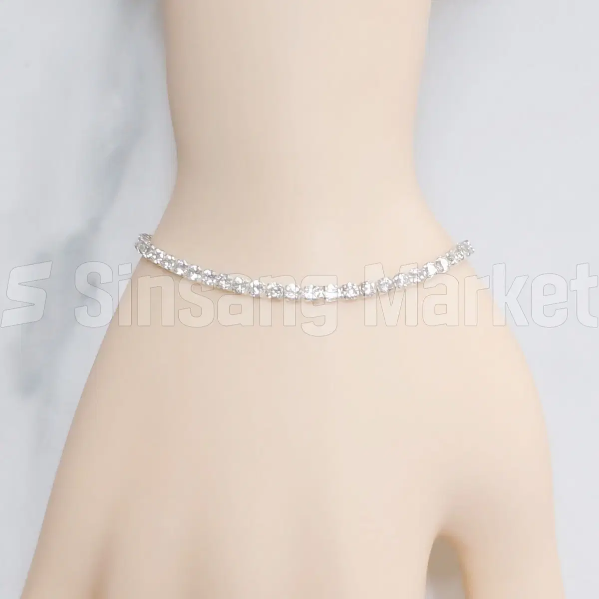 [빠른발송] 2 5mm 줄난체인 실버팔찌 실버925 은팔찌 테니스팔찌