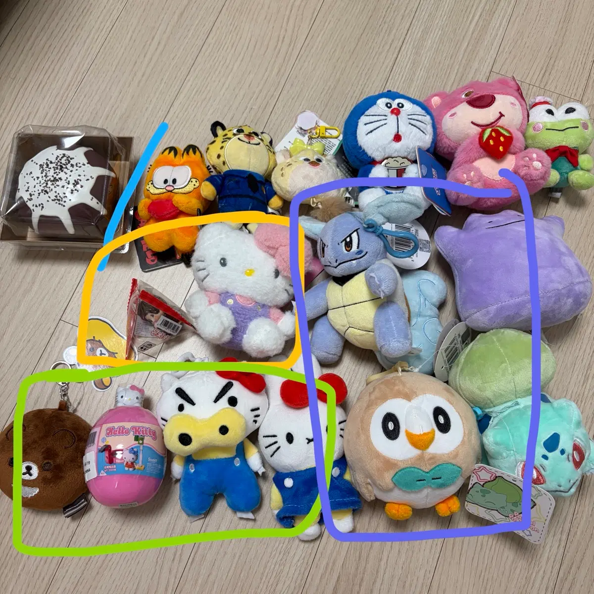 새상품) 인형모음 정리 키링 1천원~