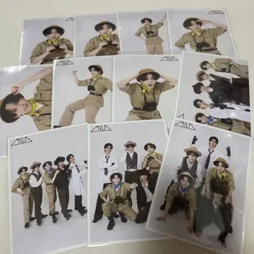 M!LK 요시다 진토 집합 브로마이드 65번째 폭렬 홈파티 컴프