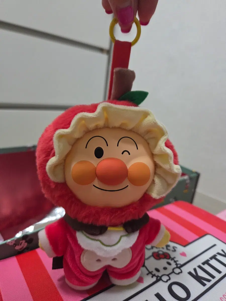 호빵맨 딸랑이 키링