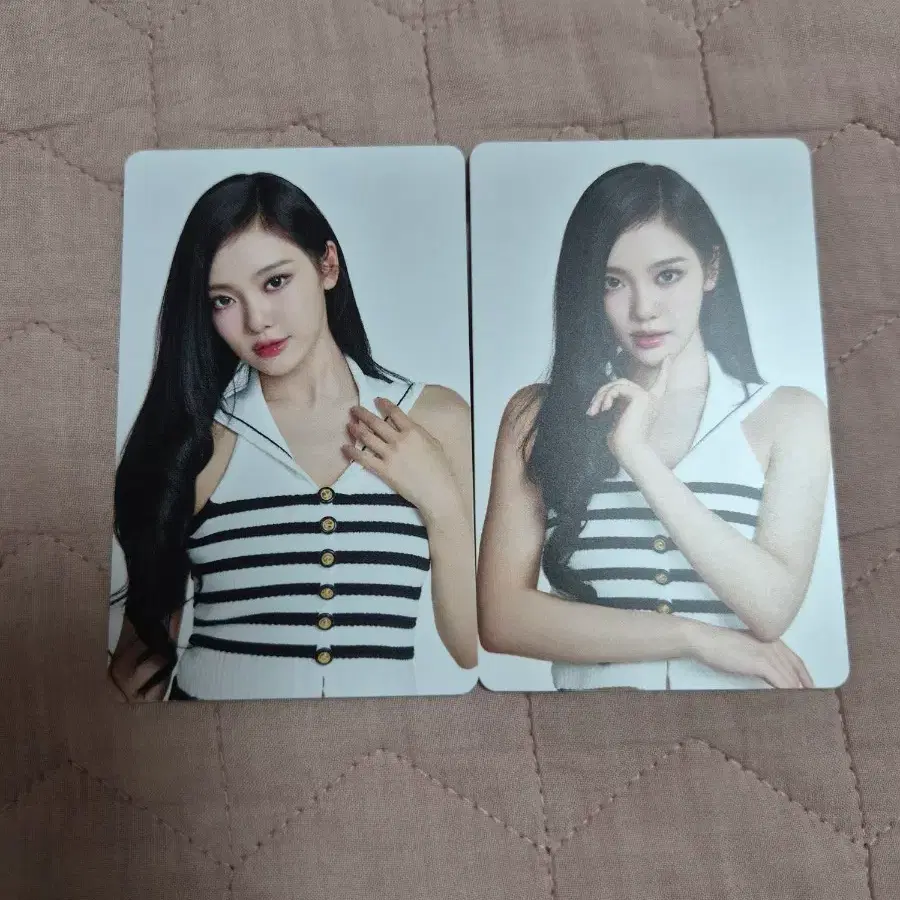 에스파 닝닝 일본 팬미팅 트레카 포카 2장 세트 일괄 양도 레모네이드 리치맨