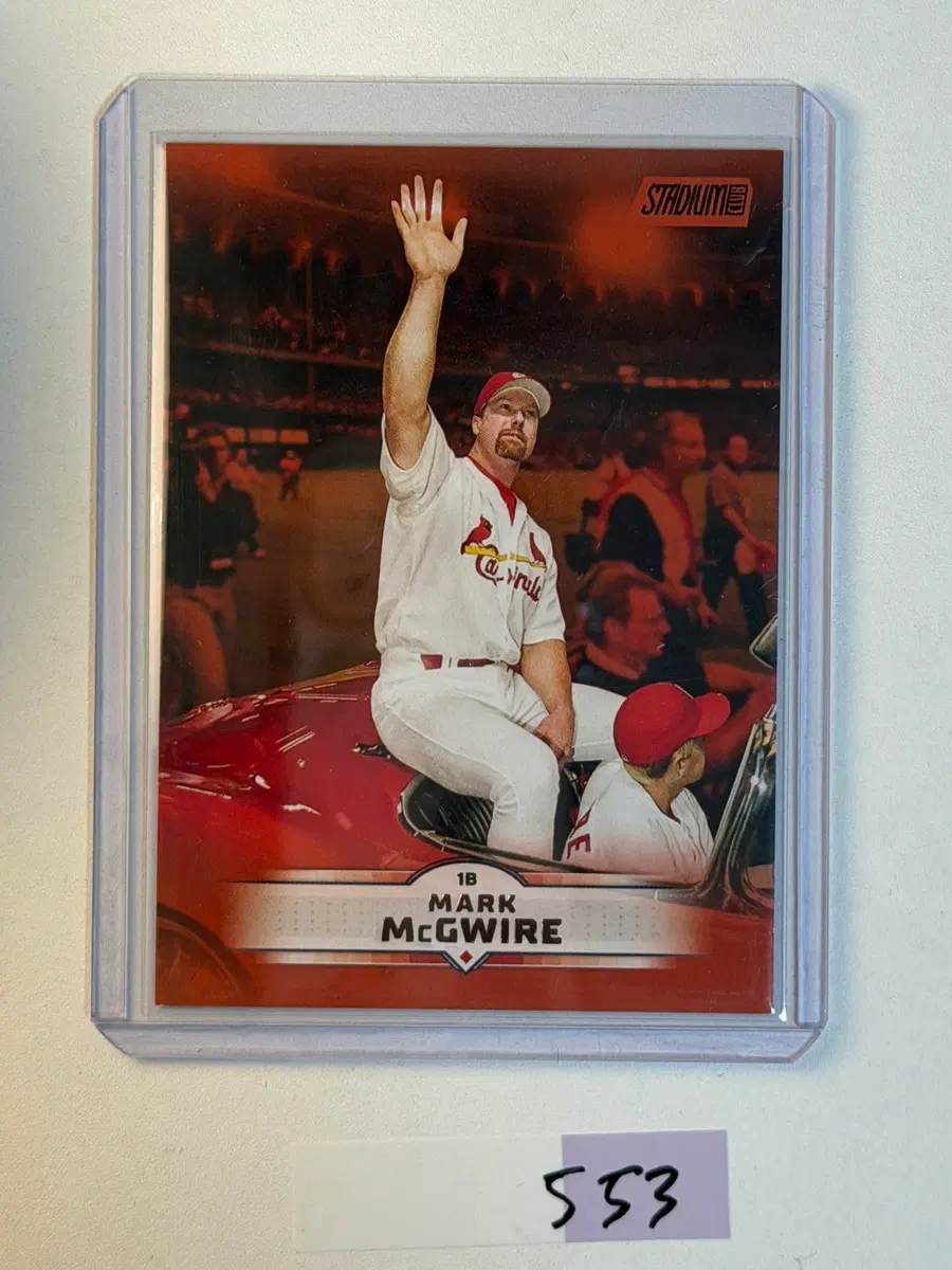 마크 맥과이어 Topps MLB 야구카드