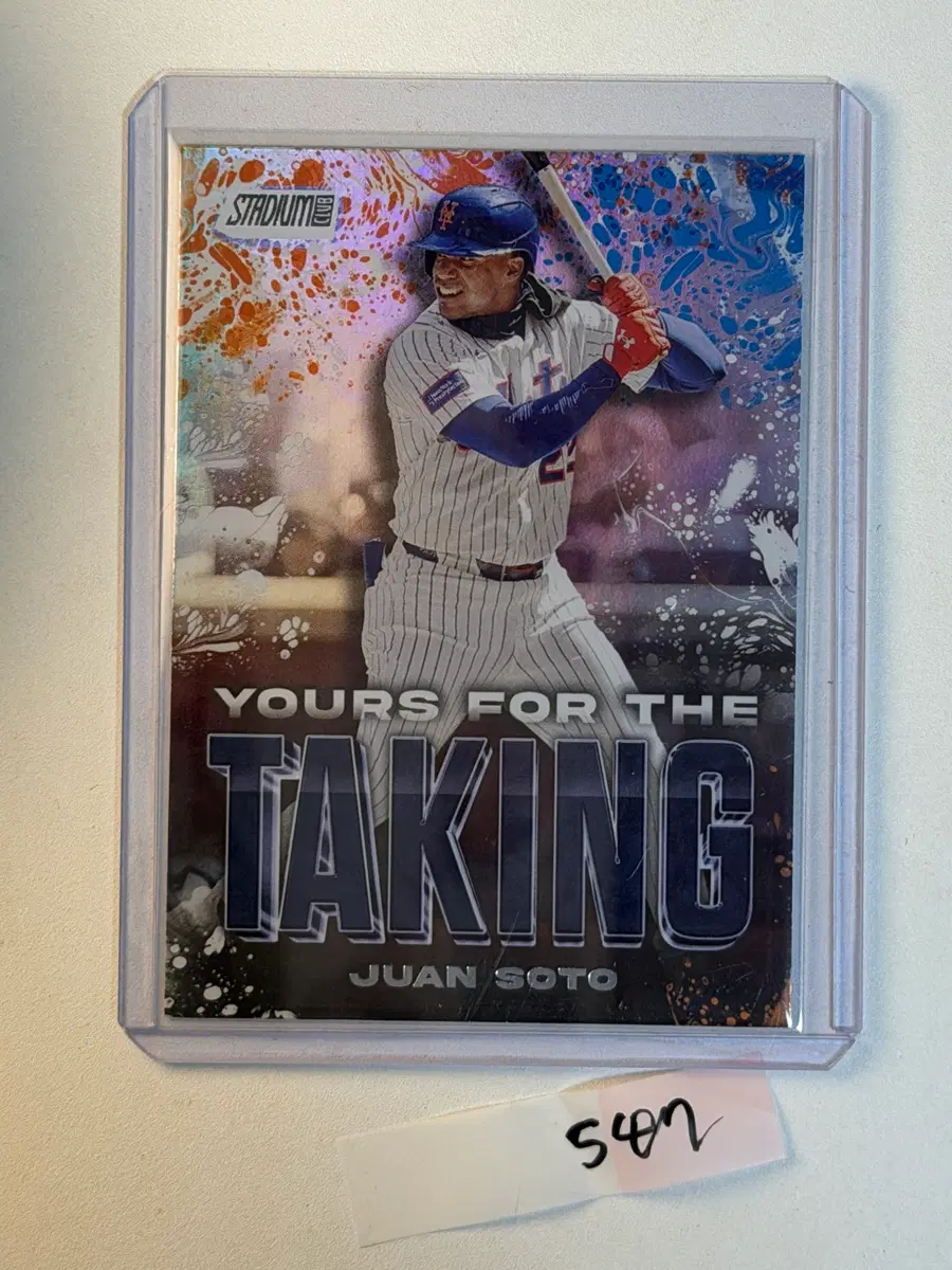 후안 소토 Topps MLB 야구카드