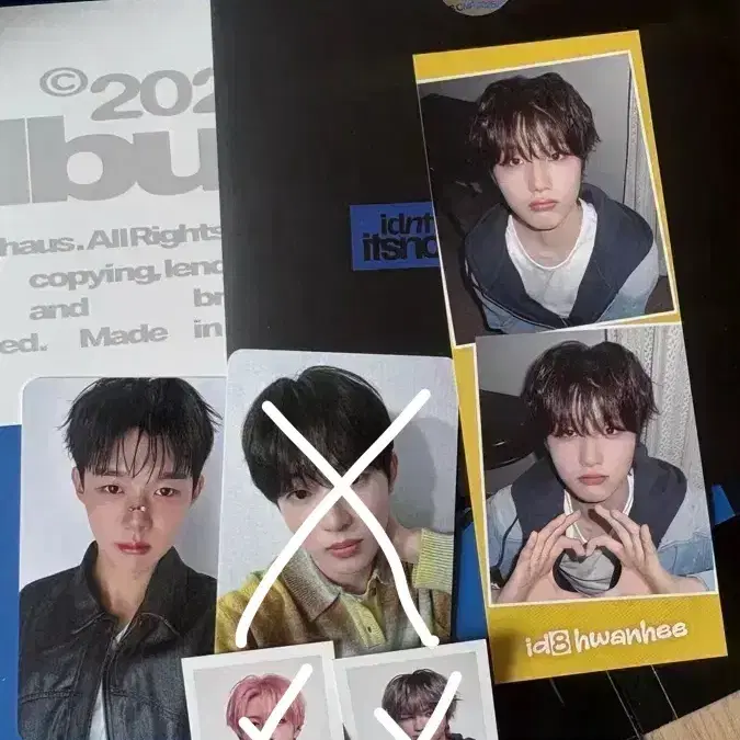 아이덴티티 포카 판매 교환 은성 예준 환희 누리 성준 재영 idntt