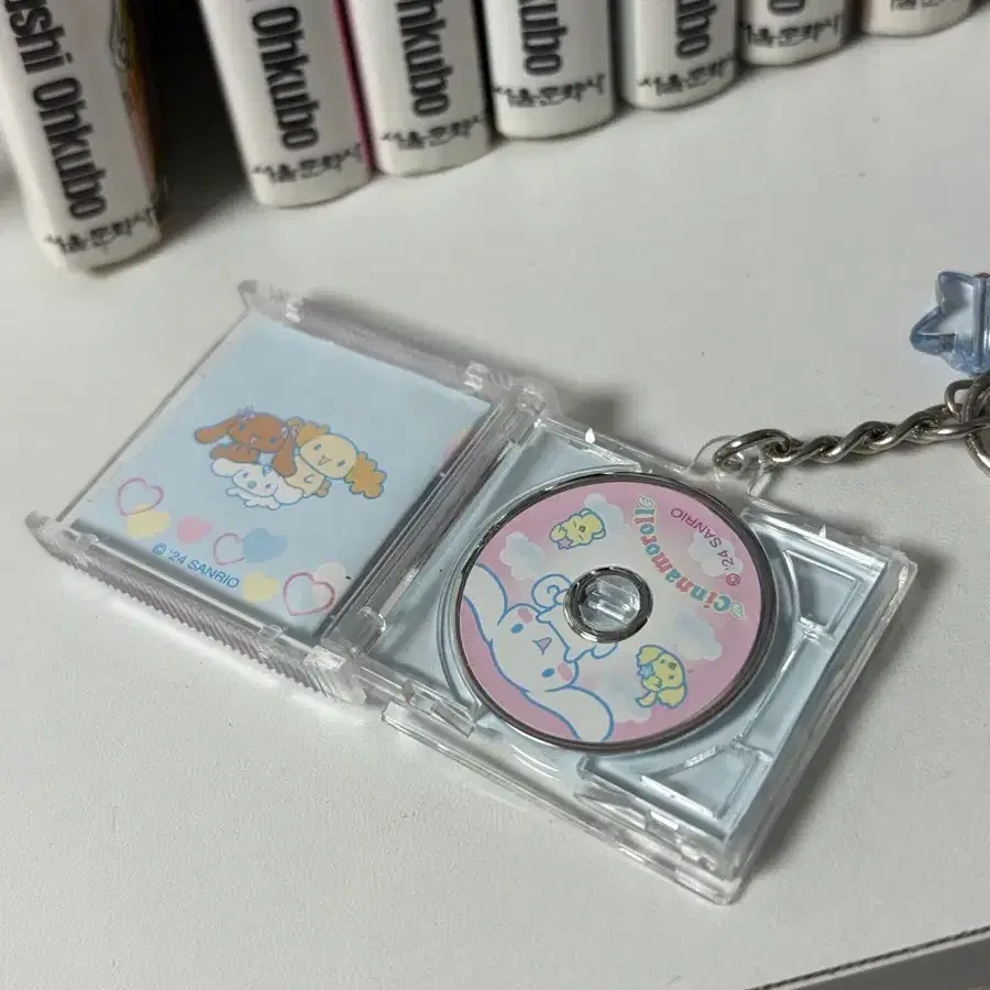산리오 시나모롤 cd 키링