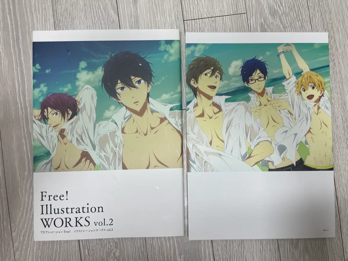 FREE! 프리 illustration works vol.2 일러스트북 판매