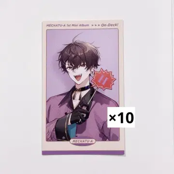 MECHATU-A On-Deck! 사에키 잇테츠 포토 카드 폴라로이드
