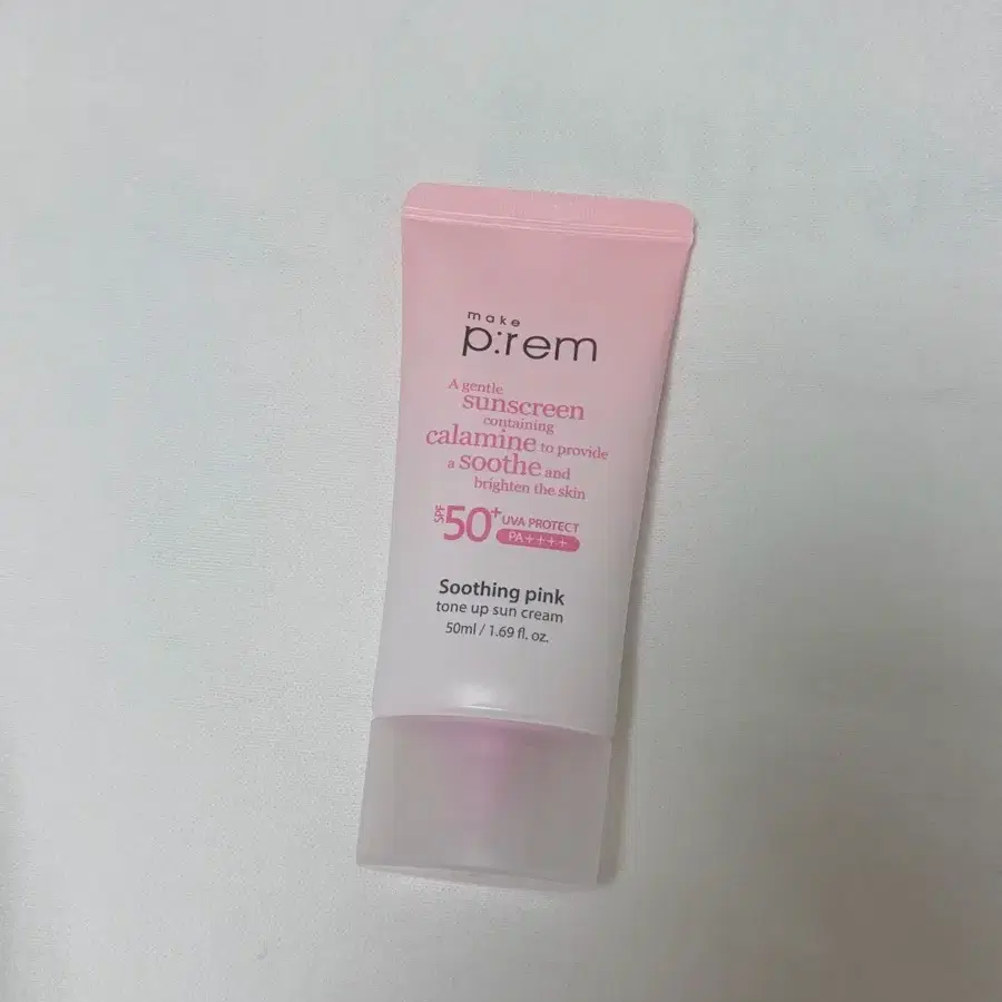 메이크프렘 수딩 핑크 톤업 선크림